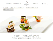 Tablet Screenshot of feed-traiteur.com